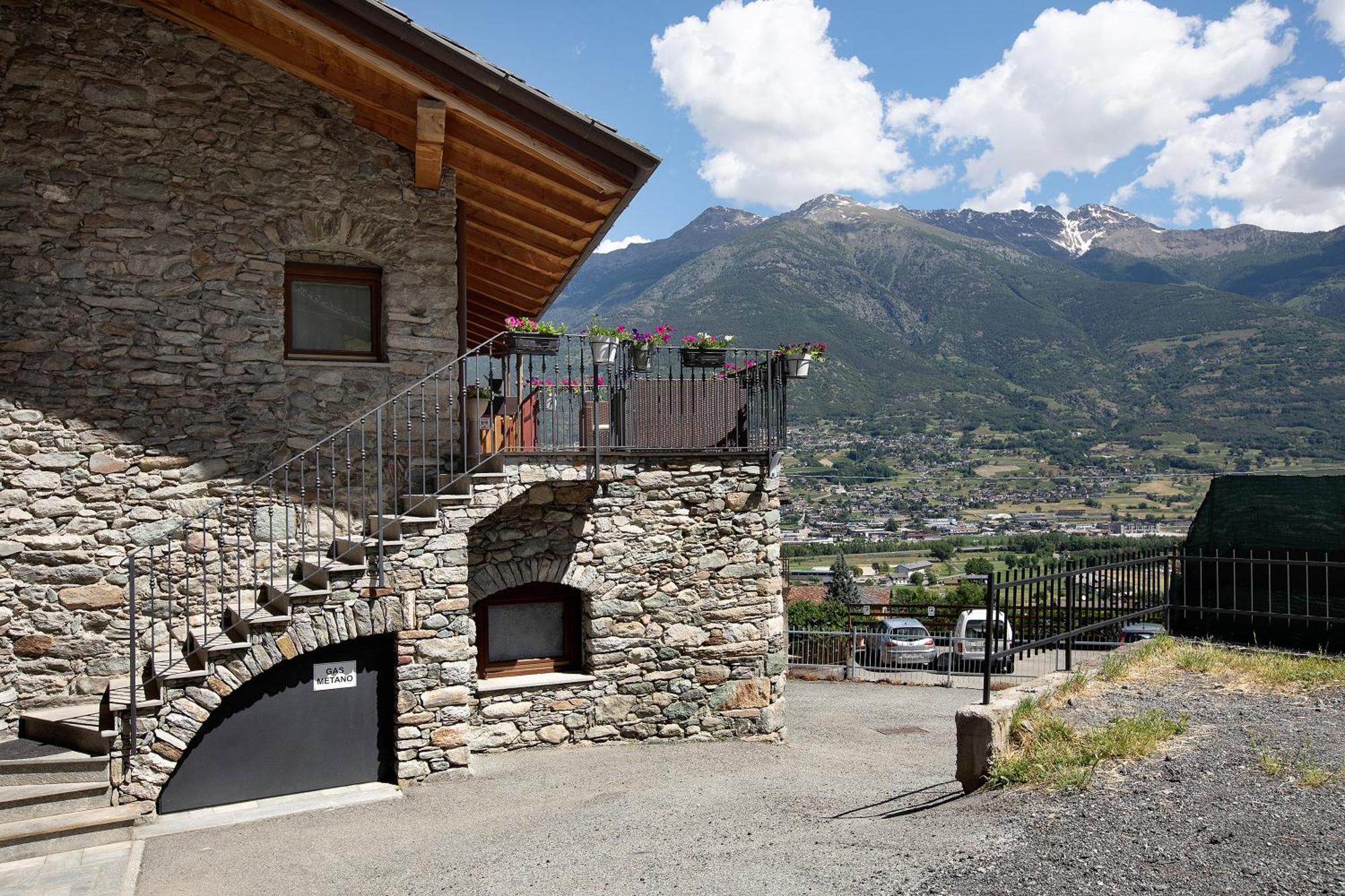 Maison Bebe Terre Blanche Aosta Buitenkant foto